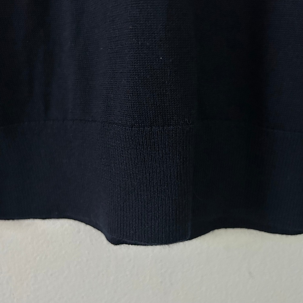 Madewell Womens Drop Shoulder Polo Merino Wool Lightweight Sweater S Small New - Picture 4 of 8